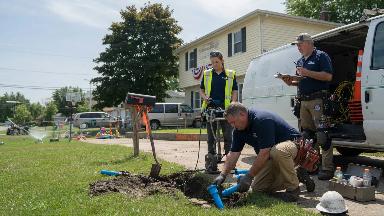 Slab Leak Repair in Harrison Township, MI near me